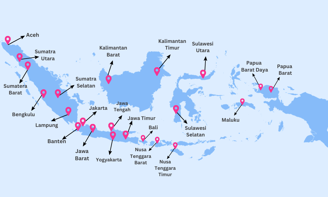 Peta Indonesia Amphibi Studio